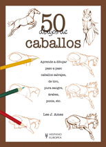 Libro. 50 dibujos de caballos