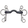 Bocado Pelham inox. embocadura goma