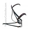 Cabezada Montar cuero doble rienda Z9