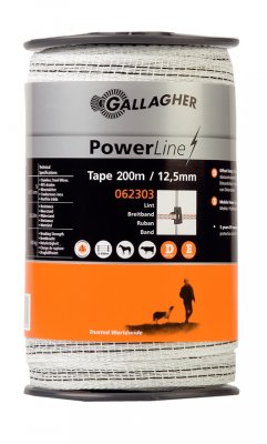 Cinta blanca Powerline Tape 12,5 mm