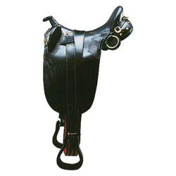 Silla de montar Australiana COMPLETA con pomo