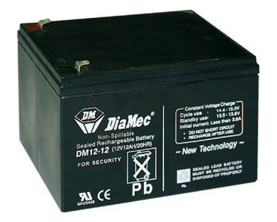 Batería recargable 12V
