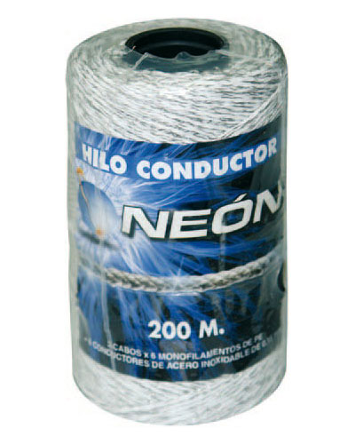 Hilo conductor Blanco-Neón