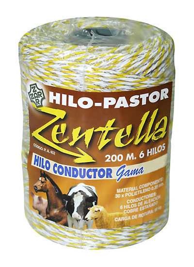 Hilo conductor Blanco-Amarillo
