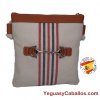 Bolso bandolera bocado caballos campero pequeño