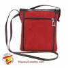 Bolso bandolera de serraje ecuestre