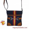 Bolso bandolera bocado caballos grande