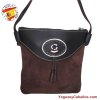 Bolso bandolera con obalo ecuestre