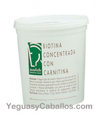 Biotina concentrada con carnitina