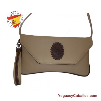 Bolso caballos bandolera o de mano con cosidos