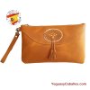 Cartera de mano equitación piel lisa