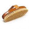 Bruza madera con pelo
