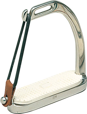 Estribo seguridad inox. grande con taco 46 &nbsp;