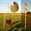 Malla electrificada para gallinas