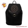 Mochila piel con pikao equitación