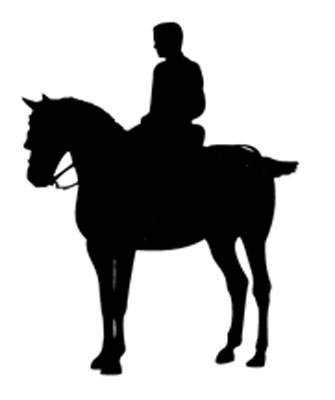 Pegatina caballos 11