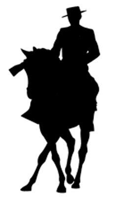 Pegatina caballos 12