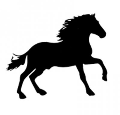 Pegatina caballos 3