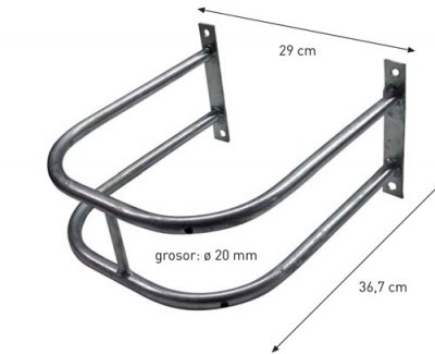 Protector metal para bebedero