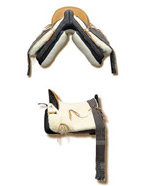 Silla de montar Zaldi campera VAQUERA REPUJADA