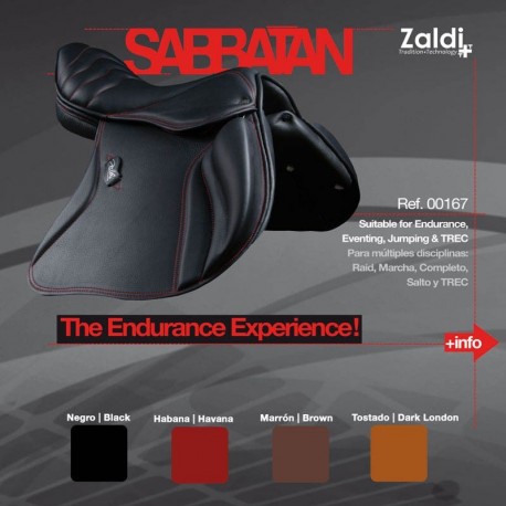 Silla Zaldi Endurance Sabbatan