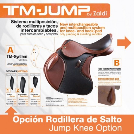 Rodillera Opción Silla Zaldi TM-Jump Nº1