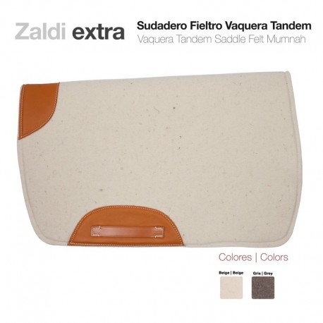Sudadero Zaldi extra fieltro vaquera tandem