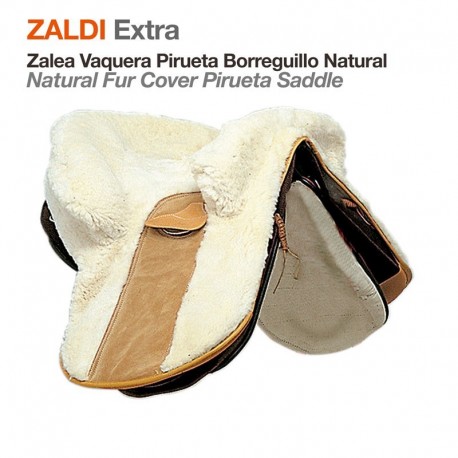 Zalea Pirueta Zaldi Extra con borreguillo natural