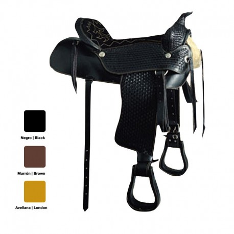 Silla Western Trenzada 16 486