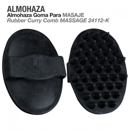 Almohaza goma para masaje