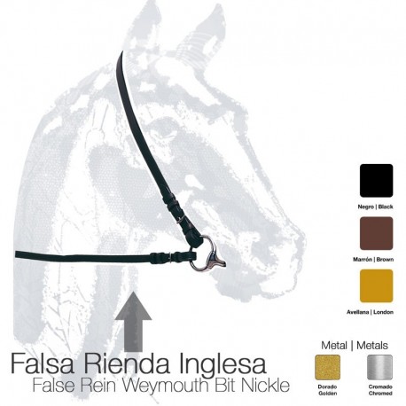 Falsarienda Inglesa cuero Castecus