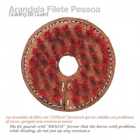 Arandela filete Pessoa con cepillo