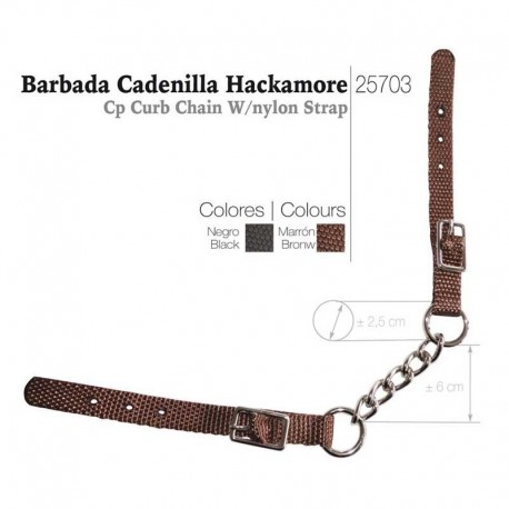 Barbada cadenilla Hackamore