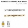 Barbada cadenilla M/B arillo