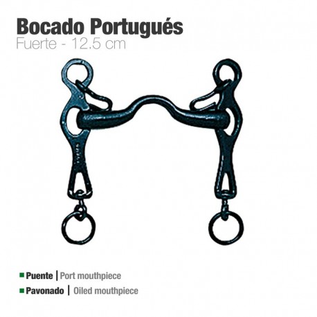 Bocado Portugués fuerte pavonado