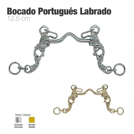 Bocado Portugués labrado