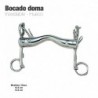 Bocado doma inox hueco