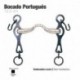 Bocado Portugués embocadura acero