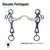 Bocado Portugués embocadura acero