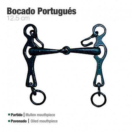 Bocado Portugués fuerte partido pavonado