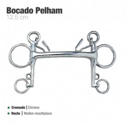 Bocado Pelham recto económico