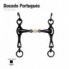 Bocado Portugués embocadura 3 piezas