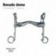 Bocado doma inox hueco