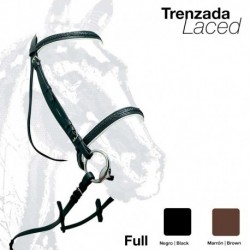 Cabezada montar rienda trenzada