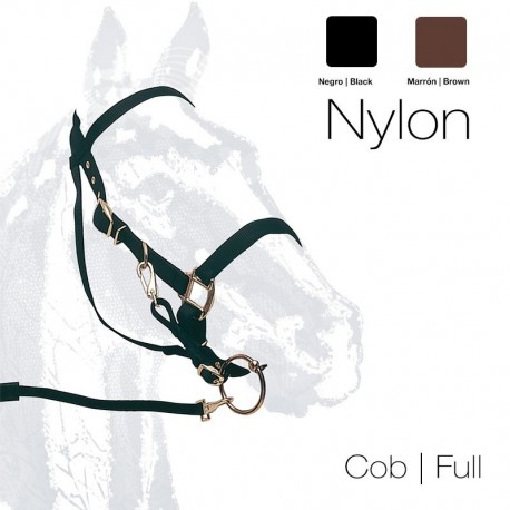 Cabezada cuadra montar nylon