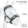 Cabezada serreta inglesa nylon