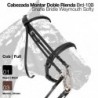 Cabezada montar doble rienda