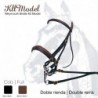 Cabezada montar doble rienda Kllmodel