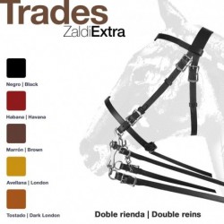 Cabezada Zaldi Extra trades doble rienda
