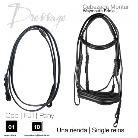 Cabezada montar doma